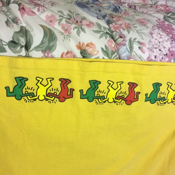 Bape tshirt Keith Harving collab vintage tee - Picture 2 of 3